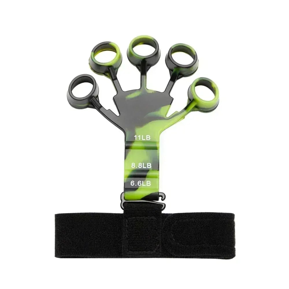 6 Level Finger Exerciser | Silicone Hand Strengthener for Musicians and Athletes