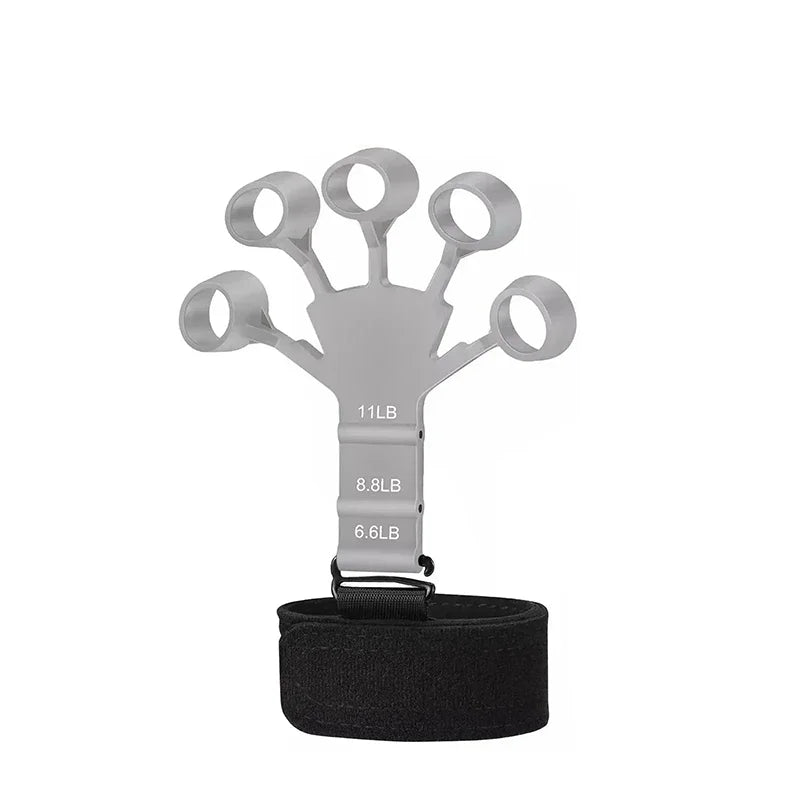 6 Level Finger Exerciser | Silicone Hand Strengthener for Musicians and Athletes