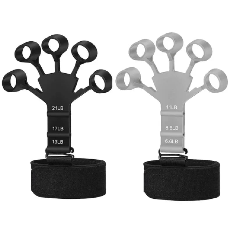 6 Level Finger Exerciser | Silicone Hand Strengthener for Musicians and Athletes