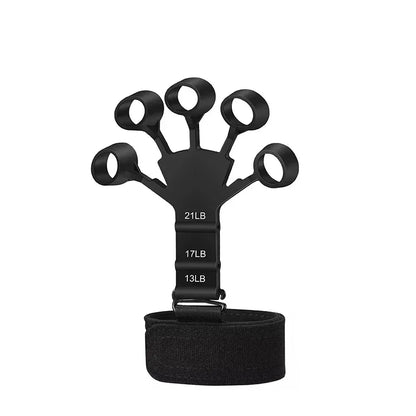 6 Level Finger Exerciser | Silicone Hand Strengthener for Musicians and Athletes